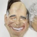 Vintage George H.W. & Barbara Bush Halloween Mask Cesar 1980s Point Break Rare!