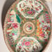 Large size antique Chinese famille rose porcelain plate