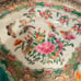 Large size antique Chinese famille rose porcelain plate