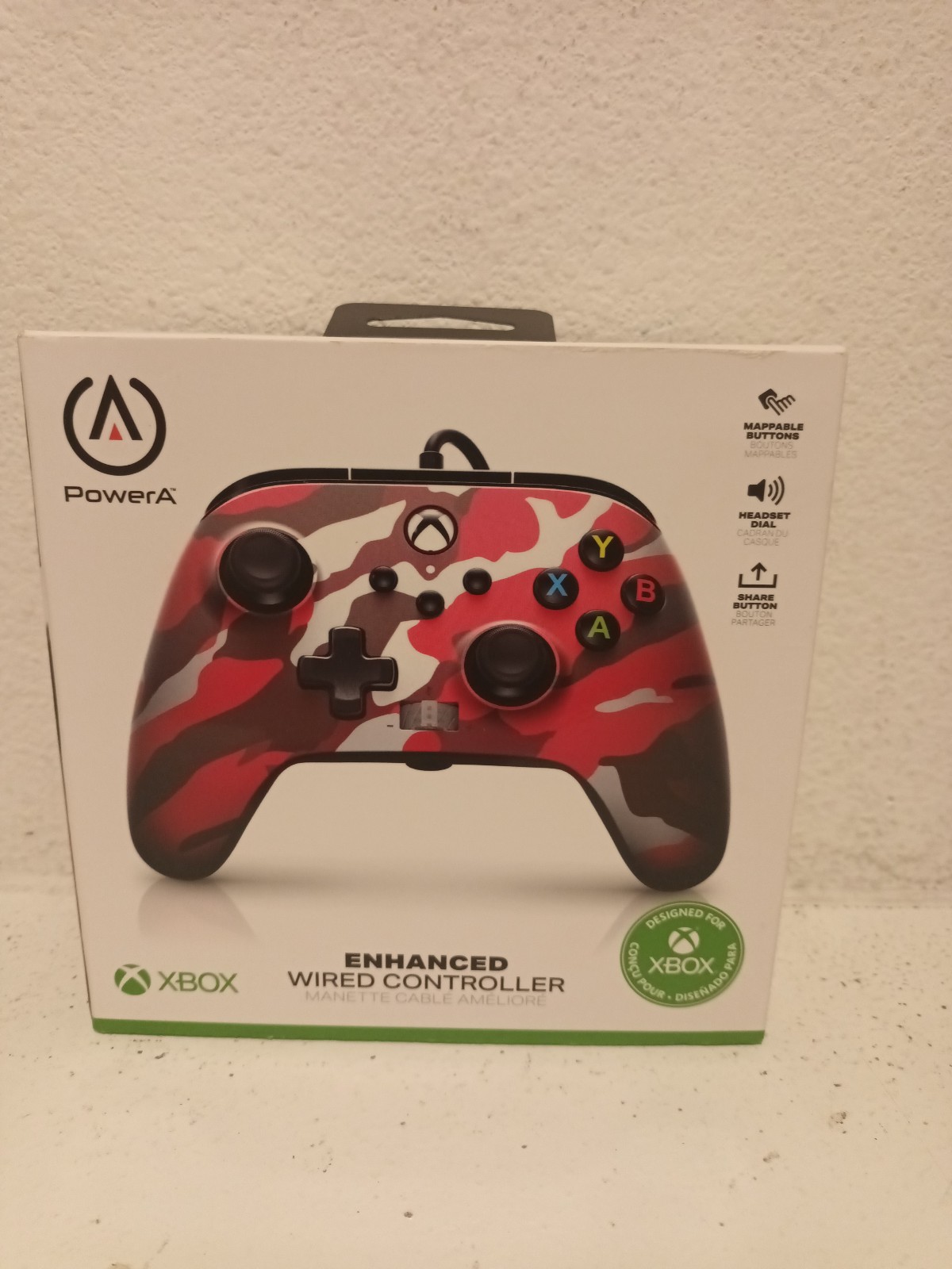 Xbox one enhanced wired controller