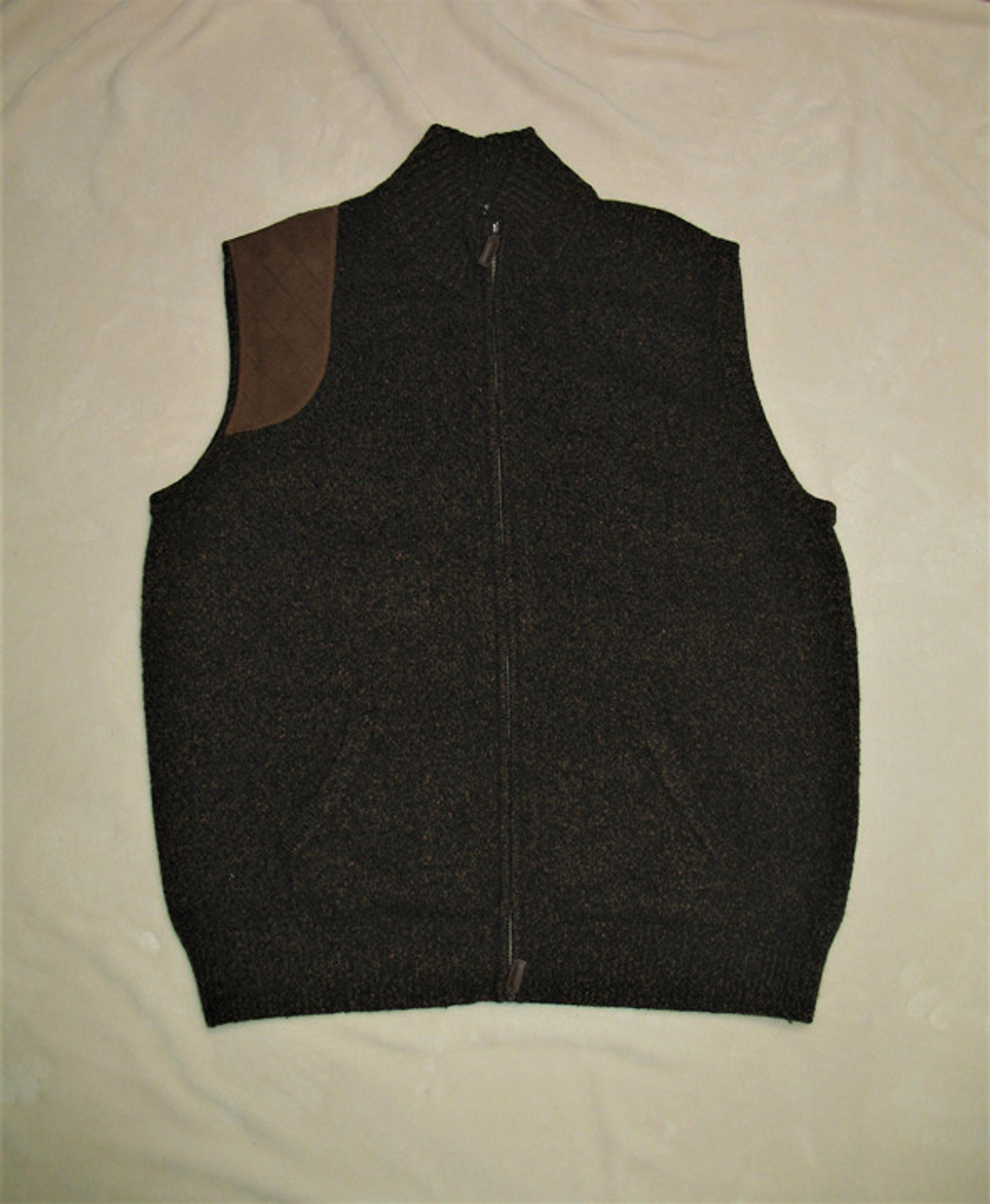 Cremieux Brown/Black Sweater Vest Size XL