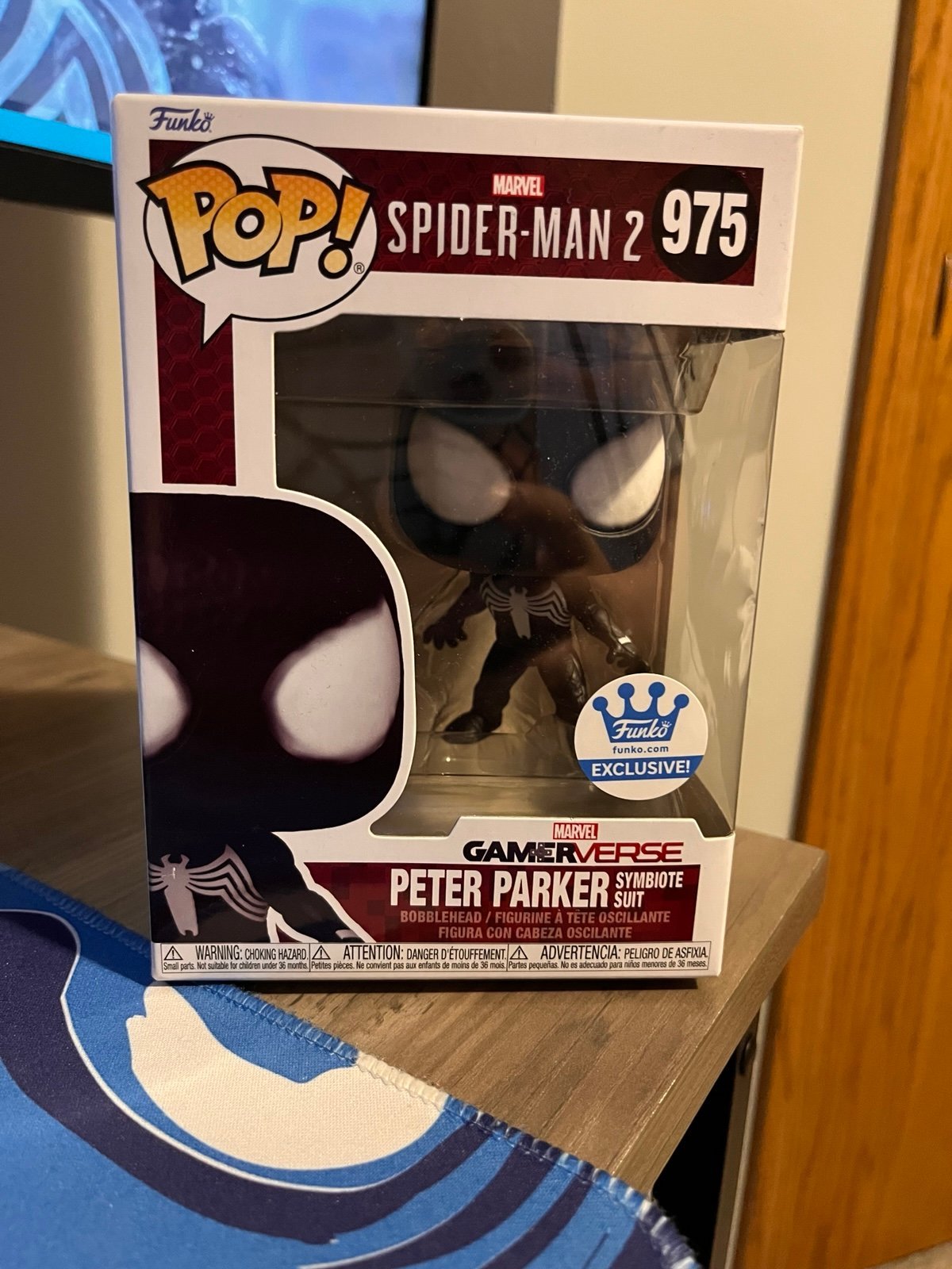 Peter Parker Symbiote Suit Funko Pop #975 - Marvel's Spider-Man 2 Gamerverse