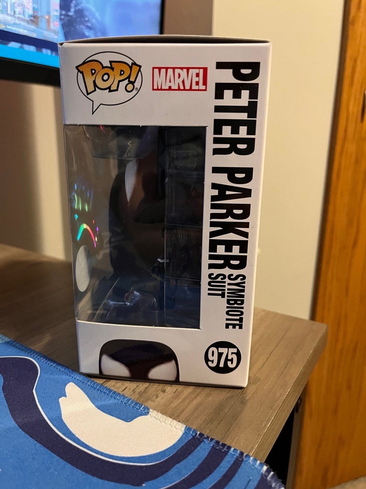 Peter Parker Symbiote Suit Funko Pop #975 - Marvel's Spider-Man 2 Gamerverse - detail