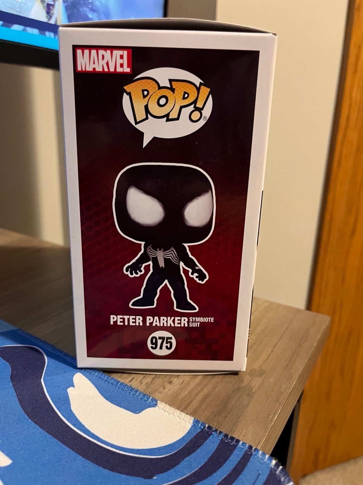 Peter Parker Symbiote Suit Funko Pop #975 - Marvel's Spider-Man 2 Gamerverse - detail