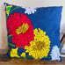 FLORAL POLKADOT DECORATIVE PILLOW Cute Kitchy Boho Cottage 17”x17” NEW w/TAG