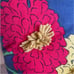 FLORAL POLKADOT DECORATIVE PILLOW Cute Kitchy Boho Cottage 17”x17” NEW w/TAG