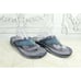 LL Bean Swift River Men's Blue Suede Slip On Perforated Sports Flip-Flops 11 M