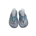 LL Bean Swift River Men's Blue Suede Slip On Perforated Sports Flip-Flops 11 M