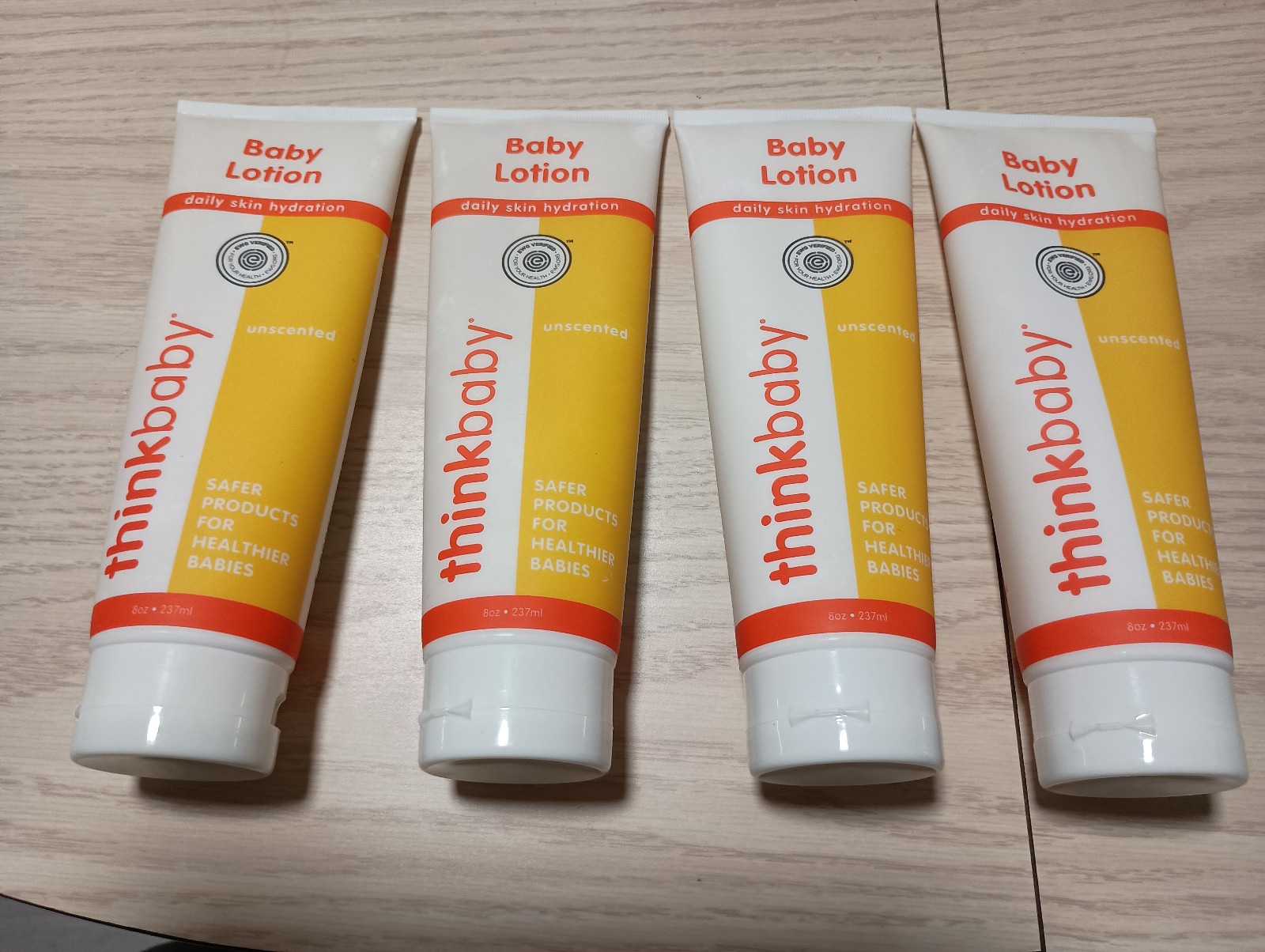4x Thinkbaby Baby Lotions 8 oz each