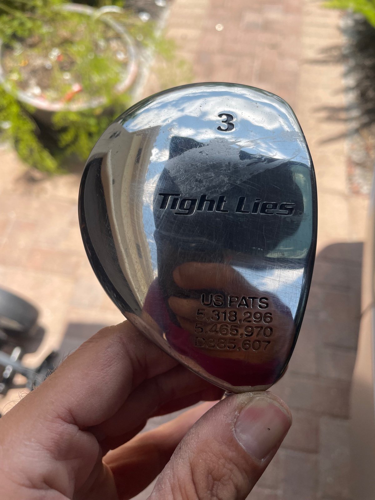 Adams Golf Tight Lies 3 Wood In Right Hand