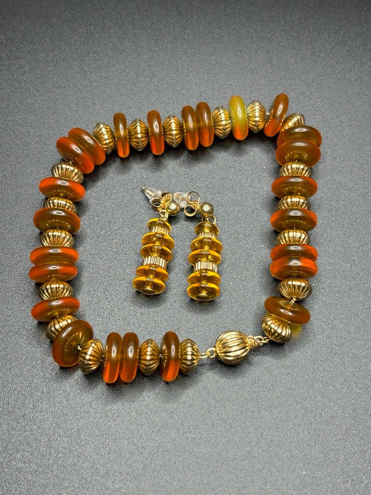 Vintage 14k Bracelet & Earrings