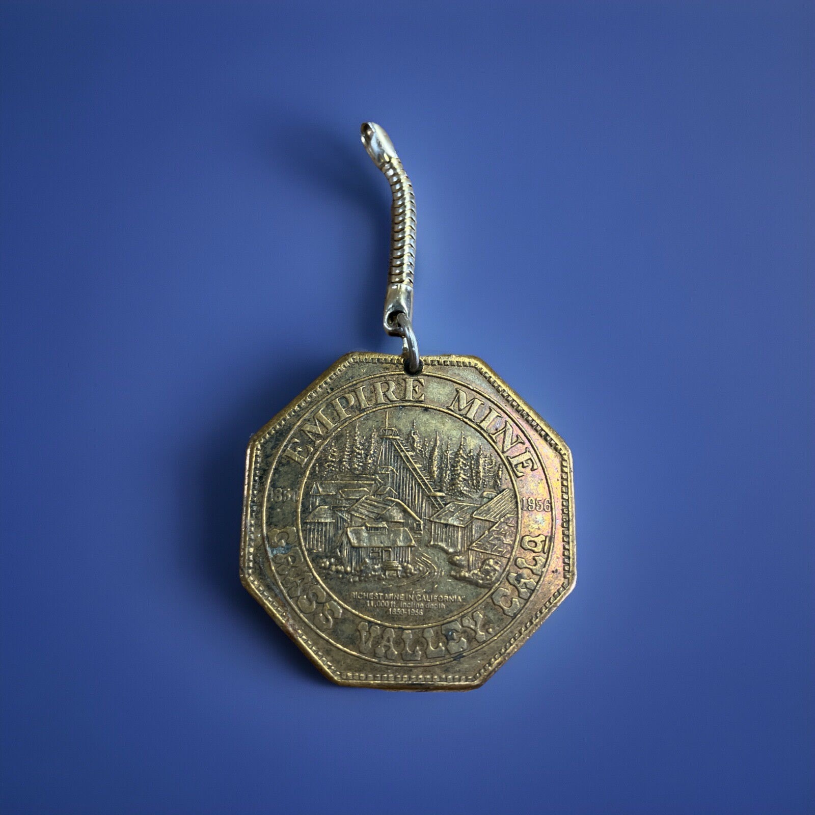 SCARCE UNC 1850-1956 EMPIRE MINE Grass Valley Cali NEVADA CITY MINT Medal NP0081