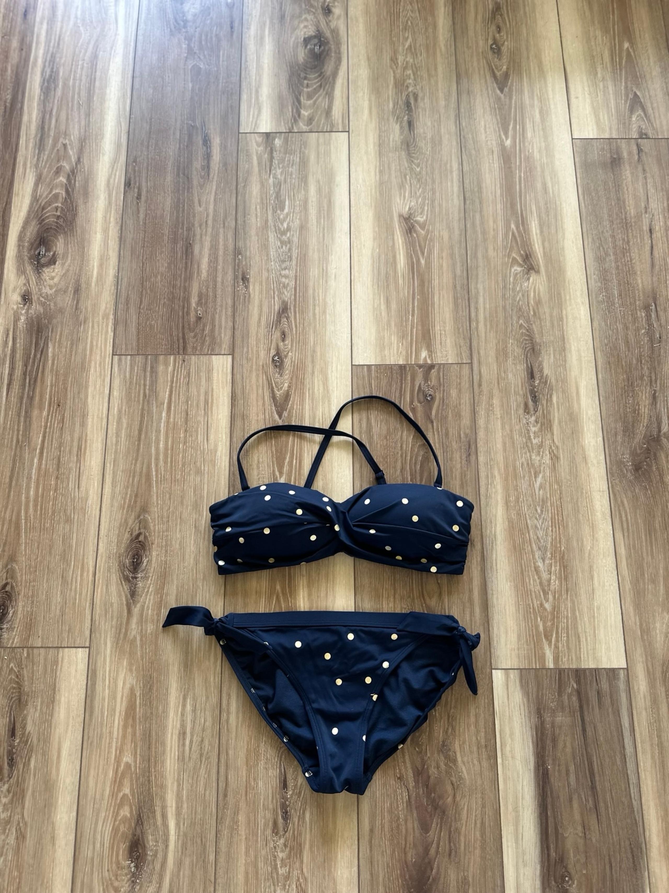 Boden womens Bikini with Polka Dots size 8