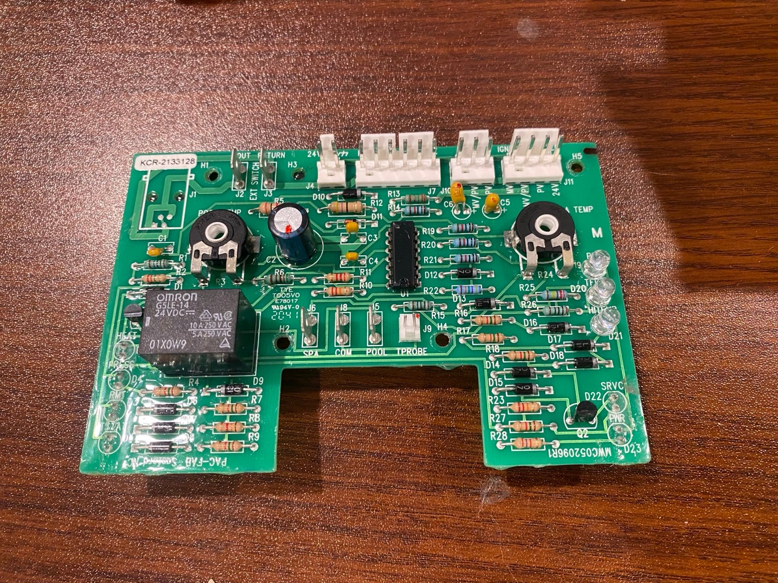 Pentair MiniMax Pool Heater Circuit Board