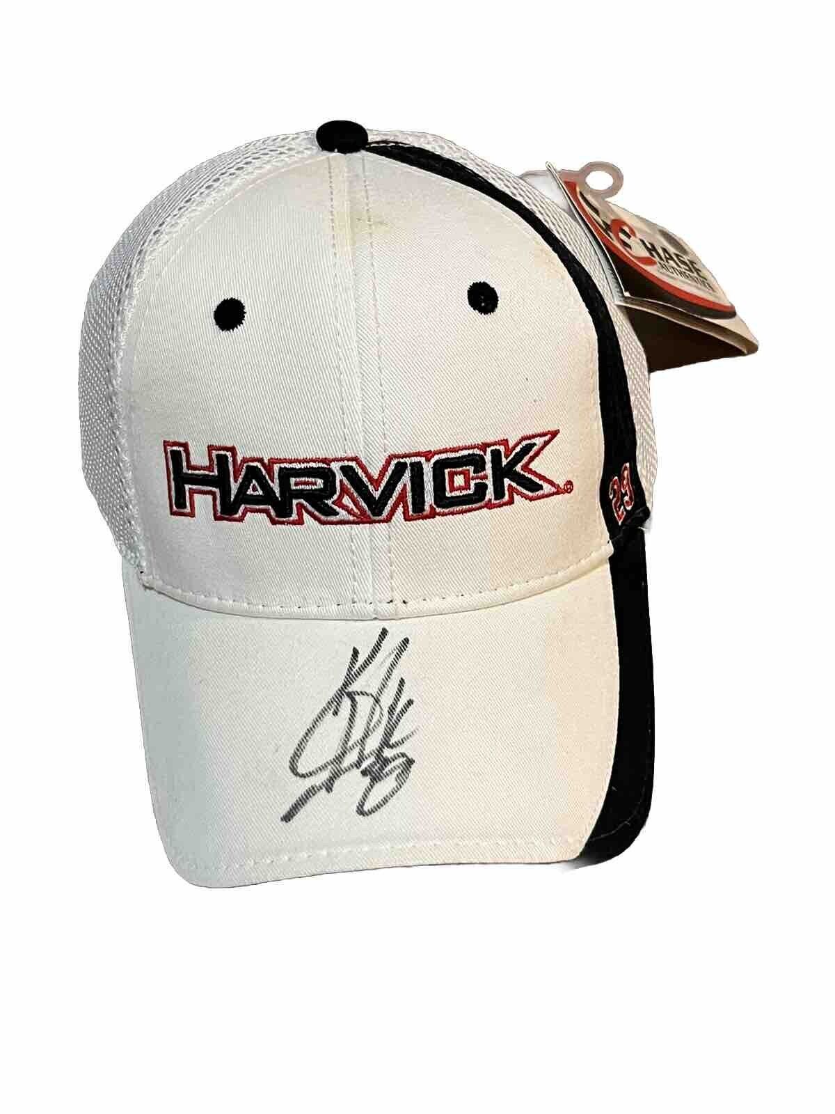 CHASE # 29 KEVIN HARVICK HAT Adjustable RCR Cap NWT Sign By Kevin Harvick