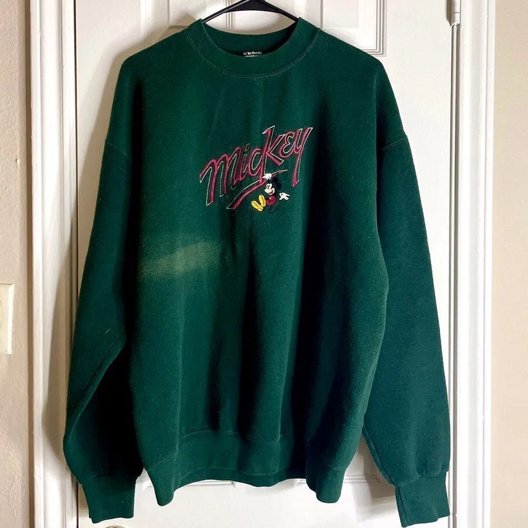 Vintage Unisex Oversized Mickey Mouse Crewneck