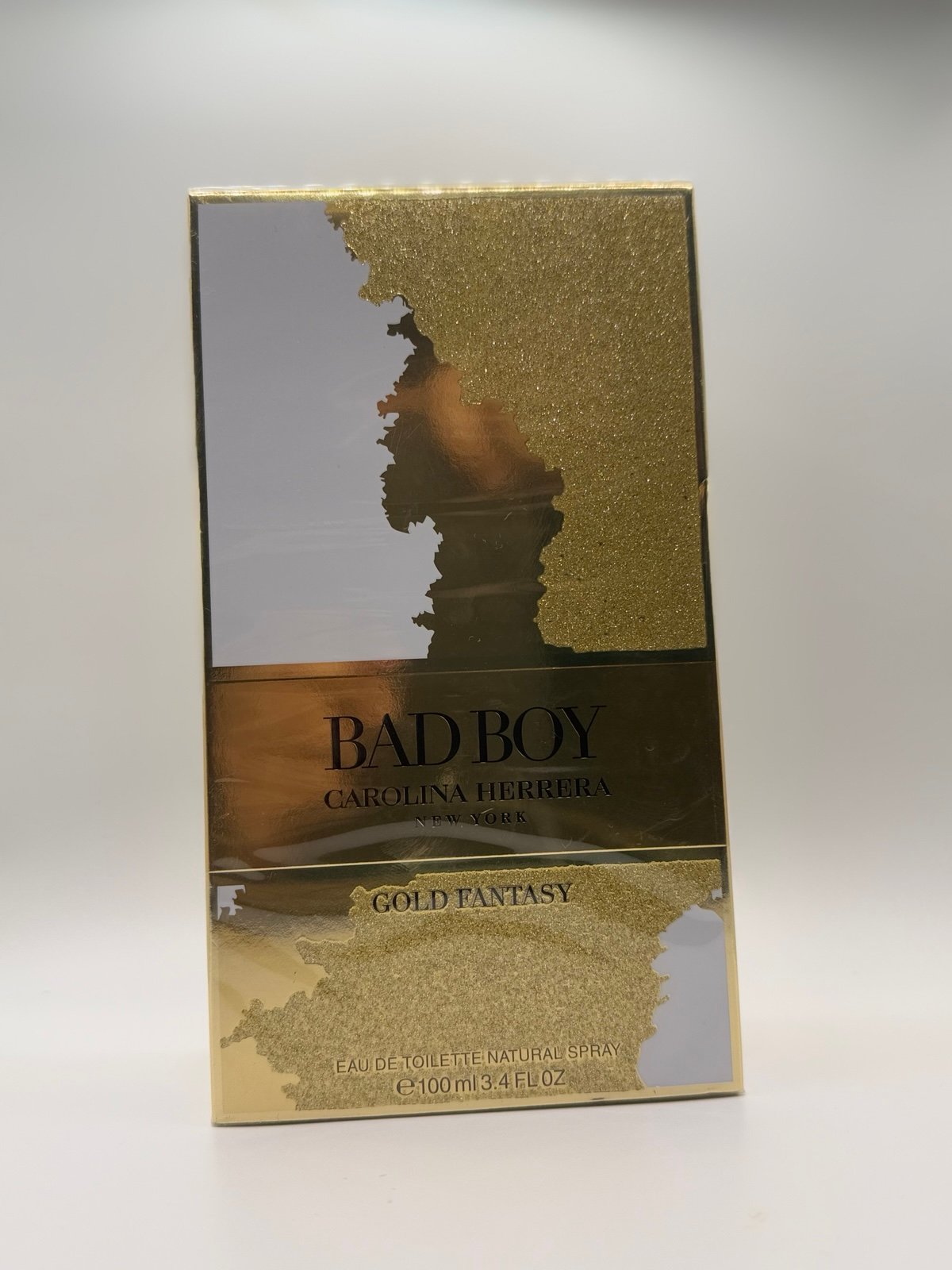 Carolina Herrera Bad Boy Gold Fantasy 3.4 oz Men's EDT Spray Brand New Sealed