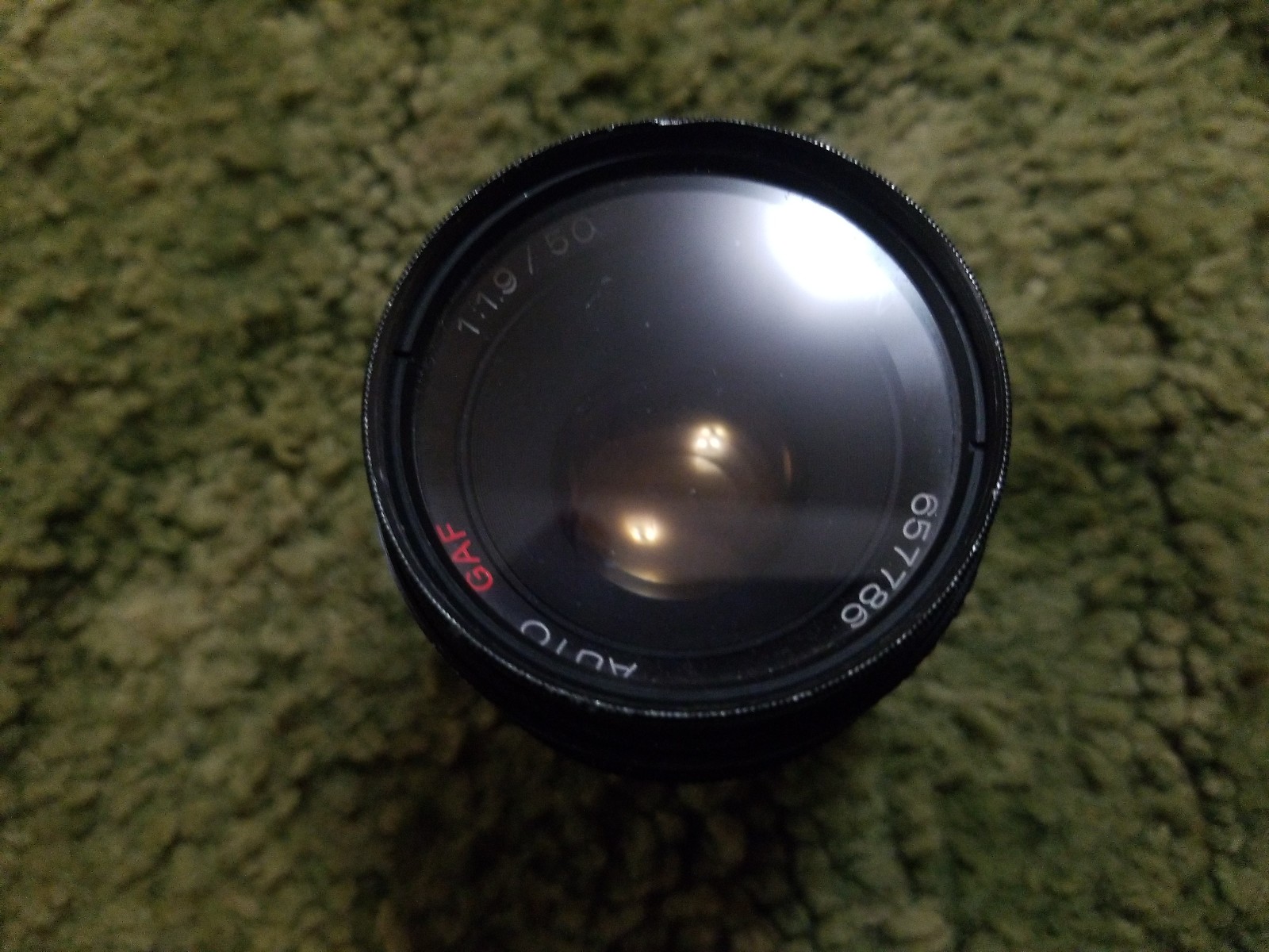GAF 50mm f/1.9 Camera Lens