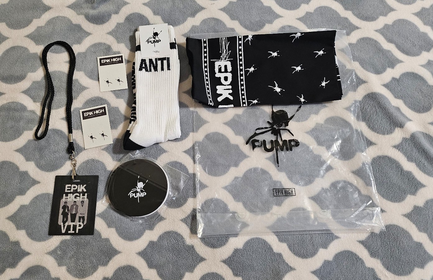 Epik High Pump VIP Merch