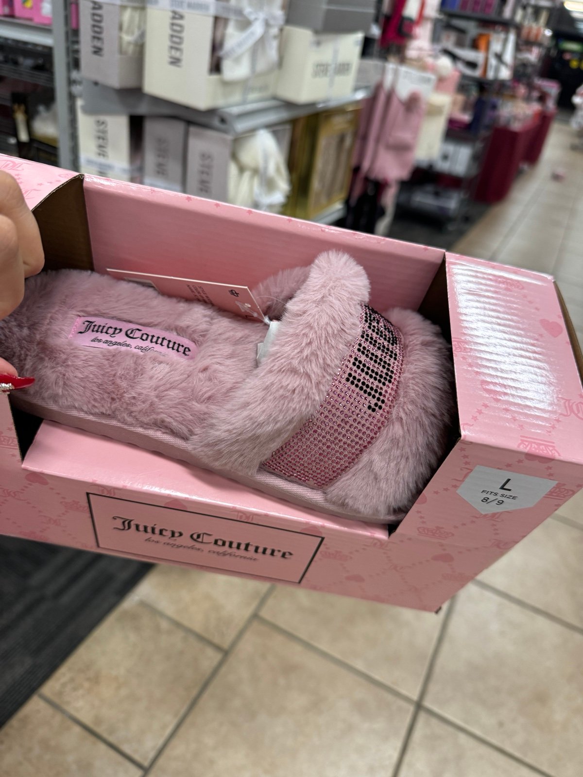 Juicy couture L pink bling