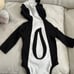 Disney baby Flower the skunk (from bambi) bodysuit costume and thumper plush