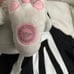 Disney baby Flower the skunk (from bambi) bodysuit costume and thumper plush