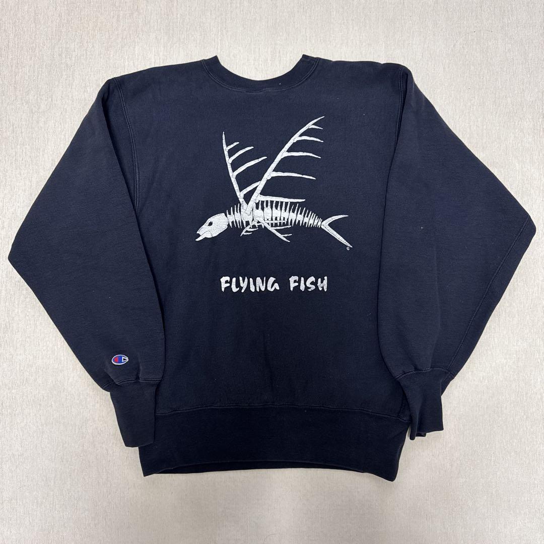 FLYING FISH BOARDS Champion Sweatshirt Navy