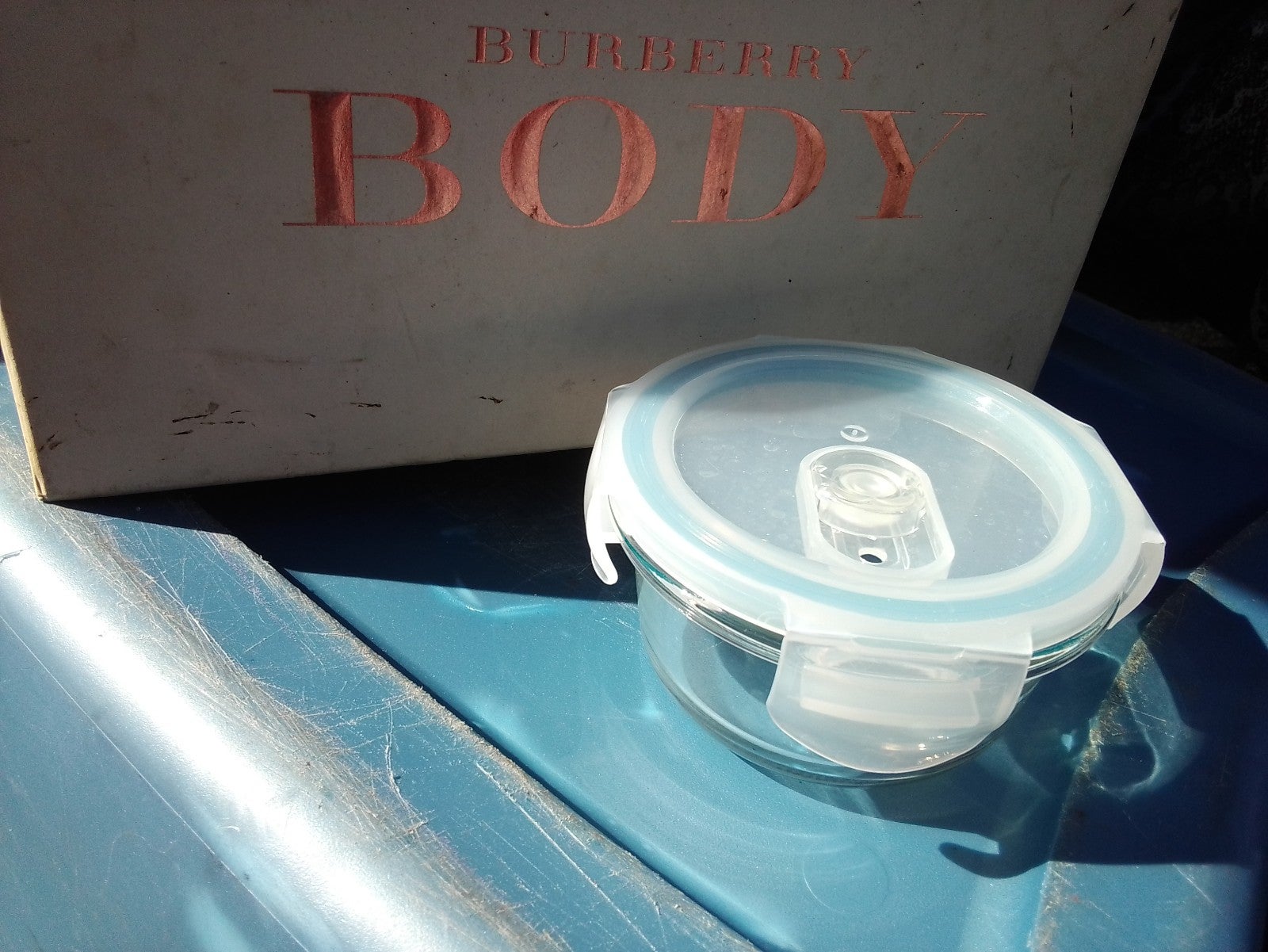 glass Tupperware