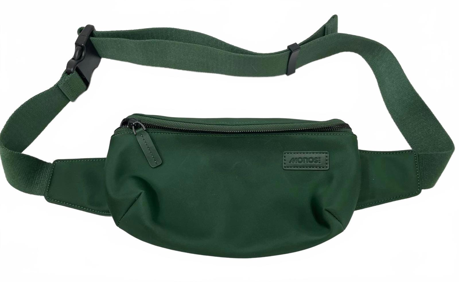 MOROS Metro Green Sling Bag - Fanny Pack w Adjustable Strap