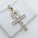 14K Gold Plated Cubic Zircon Pendant, INUS1BR006