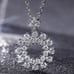 14K Gold Plated Cubic Zircon Pendant, INUS1BR006