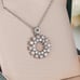 14K Gold Plated Cubic Zircon Pendant, INUS1BR006