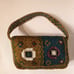 bisou vintage used baguette bag beaded gold shoulder mini hand flapper