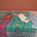 NWT Vintage NeoMax by Peter Max “Monk with Falling Leaves Henley” Sz. Med.