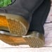 Dr. Martens 1914 Child Leather High Lace Up Boots Size 1