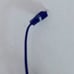 Integrated Goose Neck Clip Lamp, Blue
