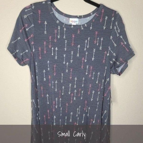 LuLaRoe Carly Dress S NWT Arrows