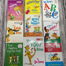 Lot of 9 Dr. Seuss & other books