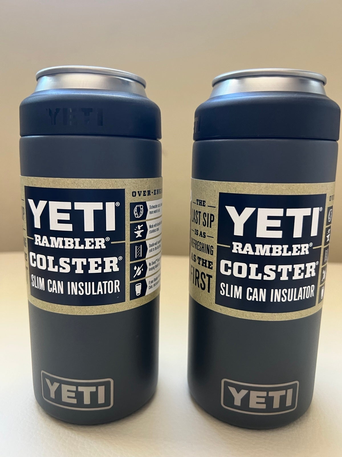 Yeti Rambler slim can insulators set of 2