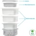 Electric Food Steamer Veg/Dimsum/Rice/Eg