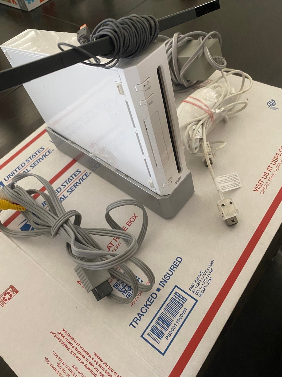 Nintendo Wii console complete set
