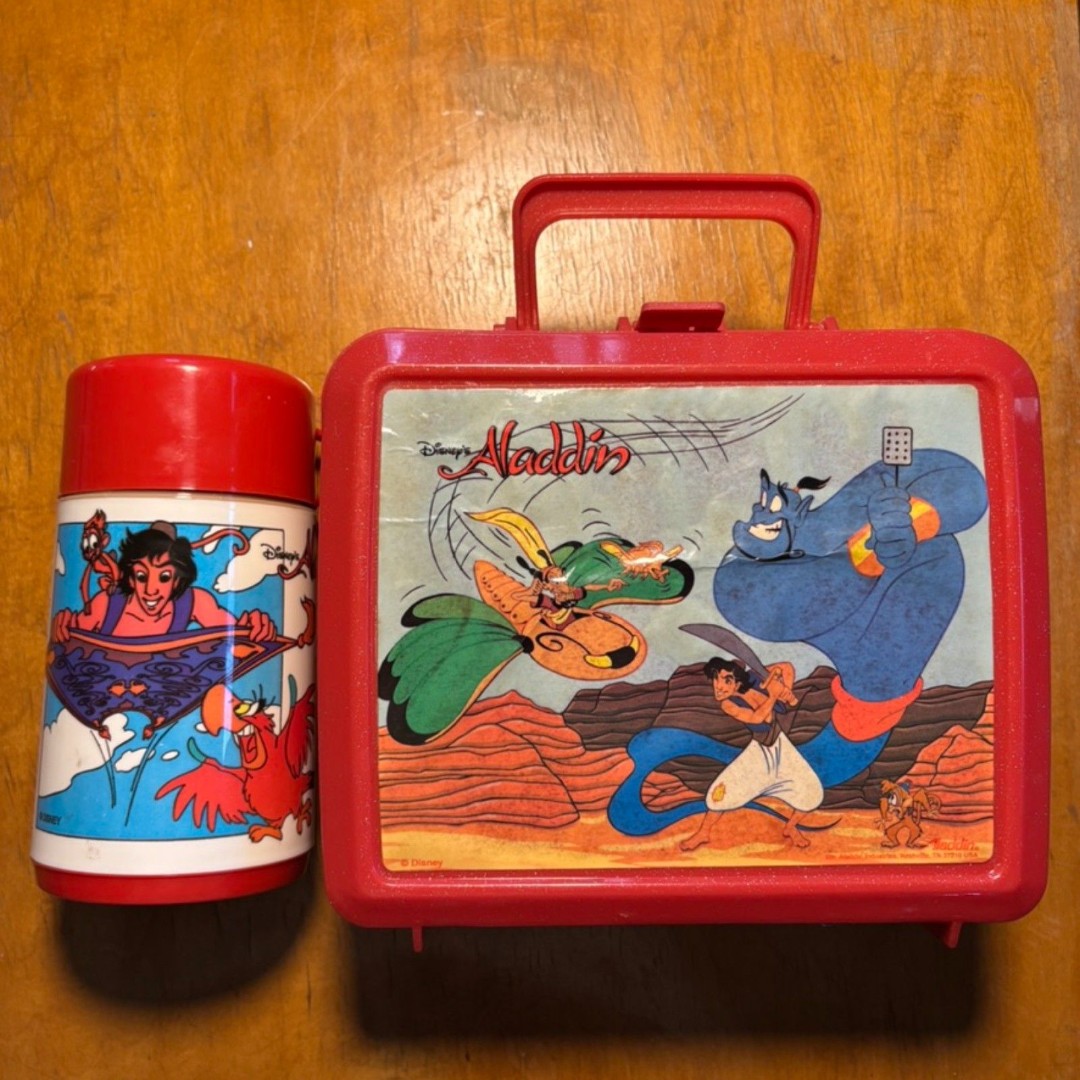 Aladdin Industries Disney's Aladdin 2 Piece Lunch Box and Thermos Combo