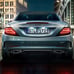 W172 SLK Gloss Black Star Trunk Emblem Mercedes AMG SLK 55 SLC Rear Logo Badge