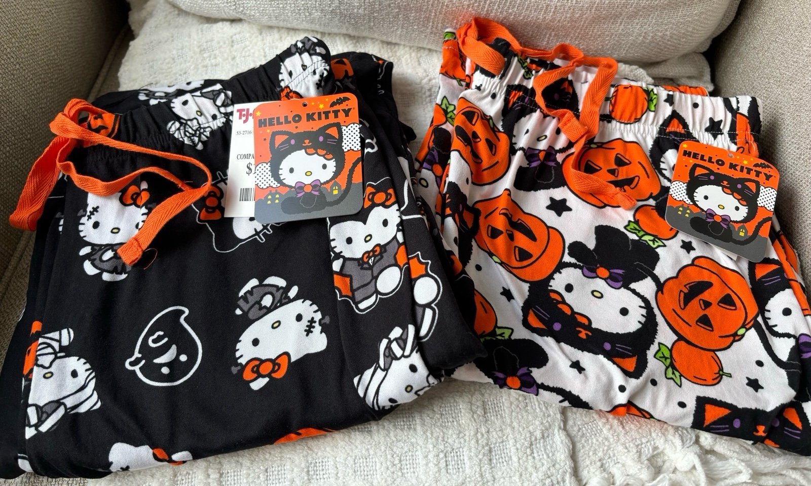Hello Kitty halloween pajama pants bundle