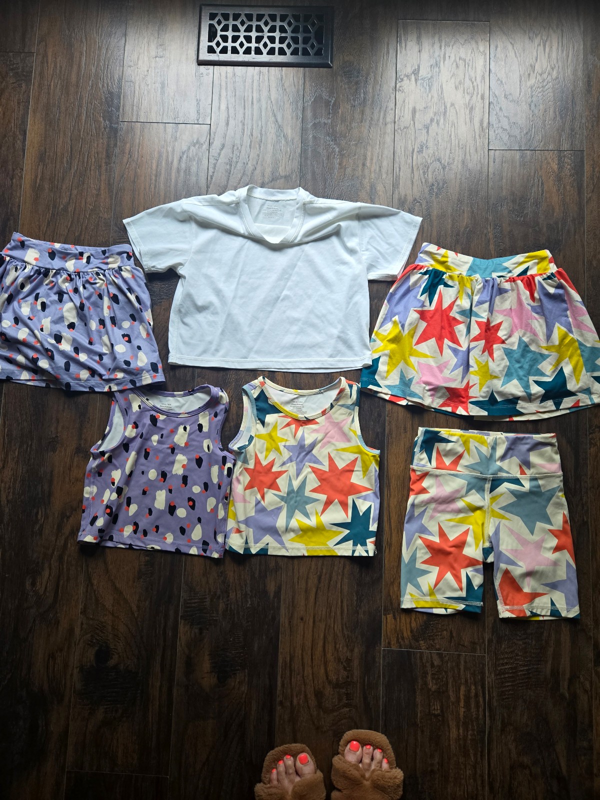 Hanna Andersson girls athletic sets
