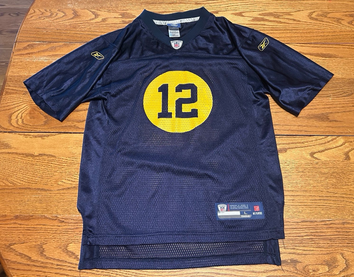 Reebok NFL On Field Aaron Rodgers Green Bay Packers #12 Jersey Size: L