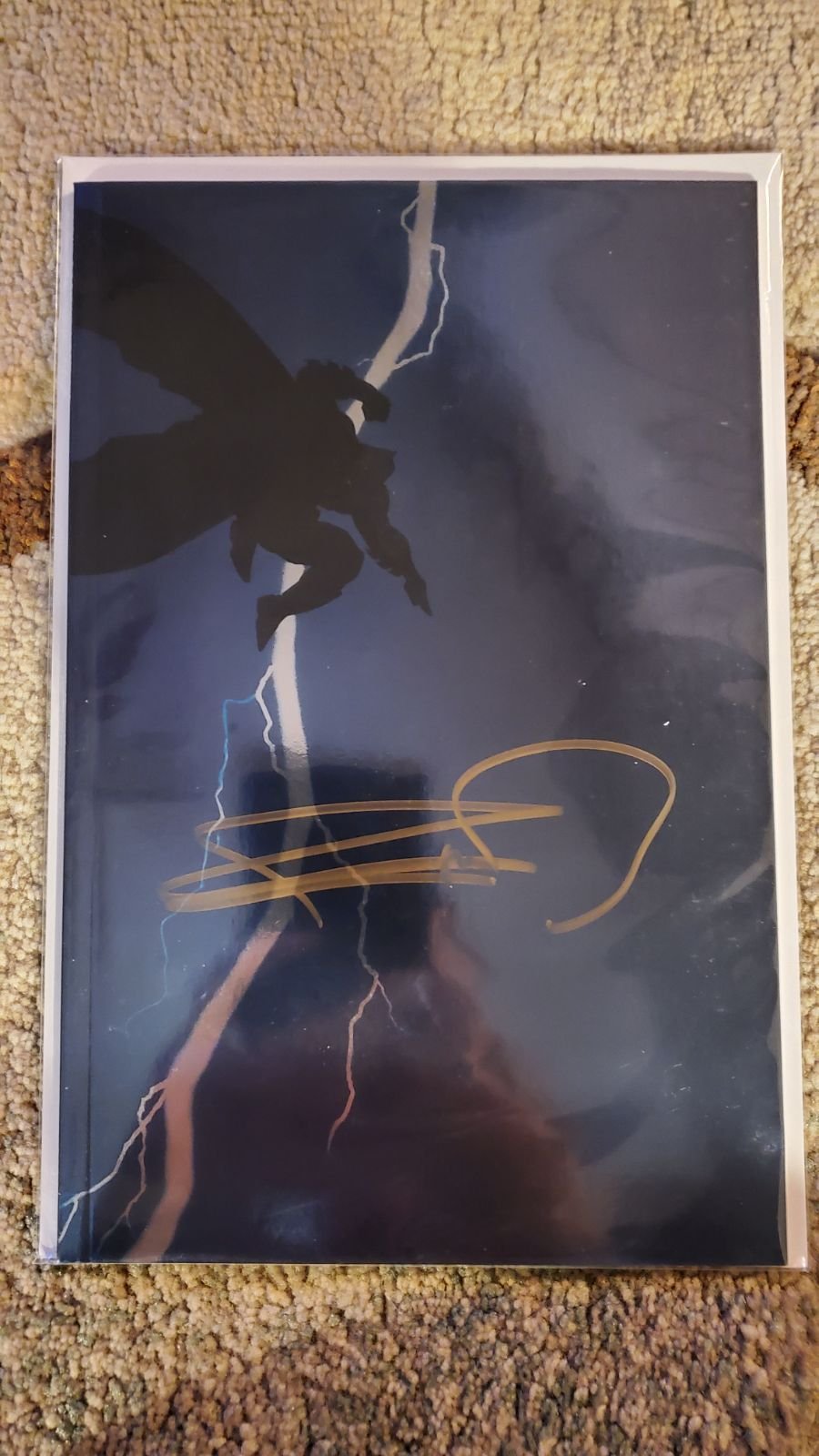 Dark Knight Returns Black Foil Virgin Si