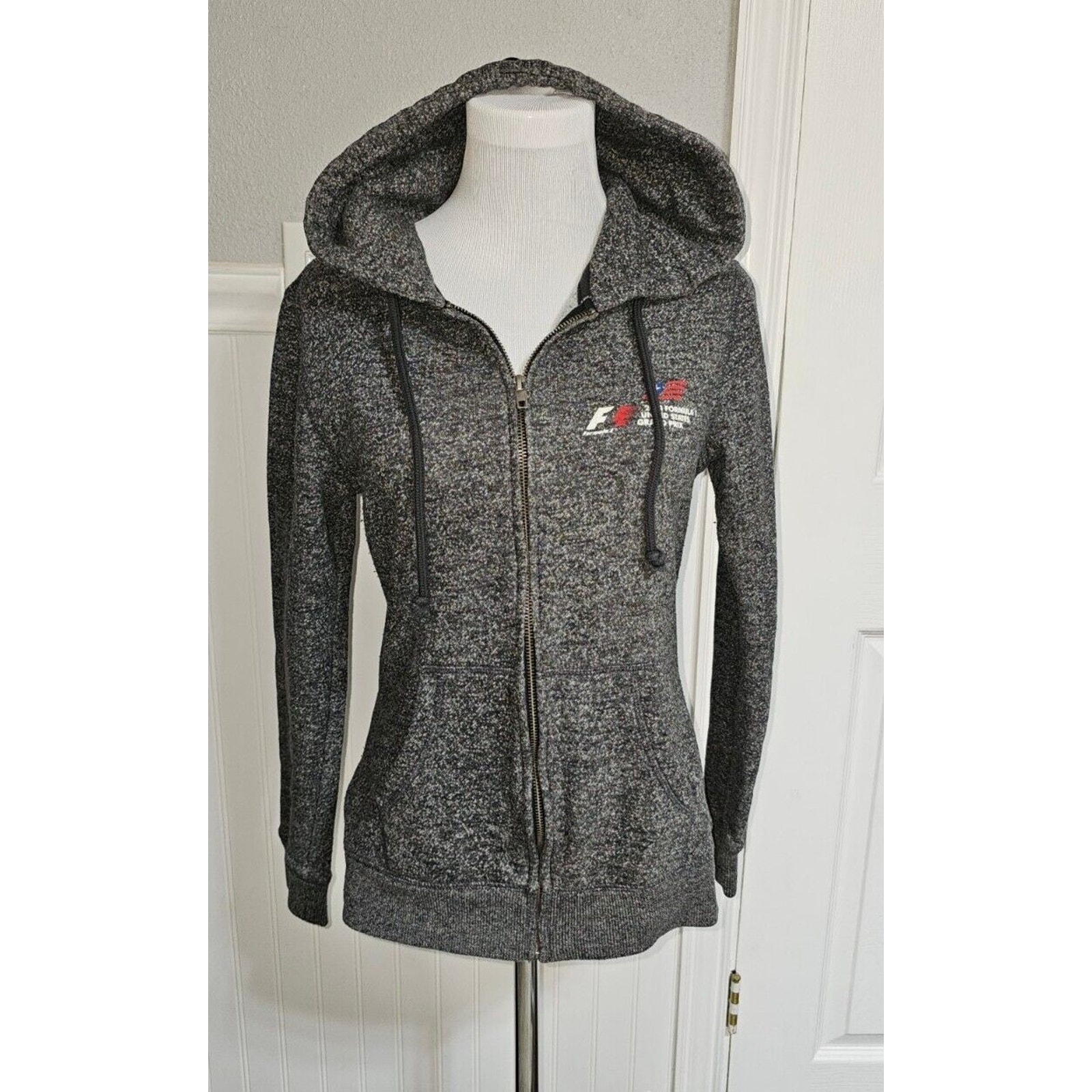 2014 Formula 1 United States Grand Prix Full Zip Hooded Jacket Off License Medi
