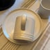 Le Creuset Meringue tea/coffee set mugs and small plates
