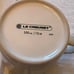 Le Creuset Meringue tea/coffee set mugs and small plates